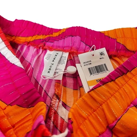 Trina Turk multicolor summer shorts size S New